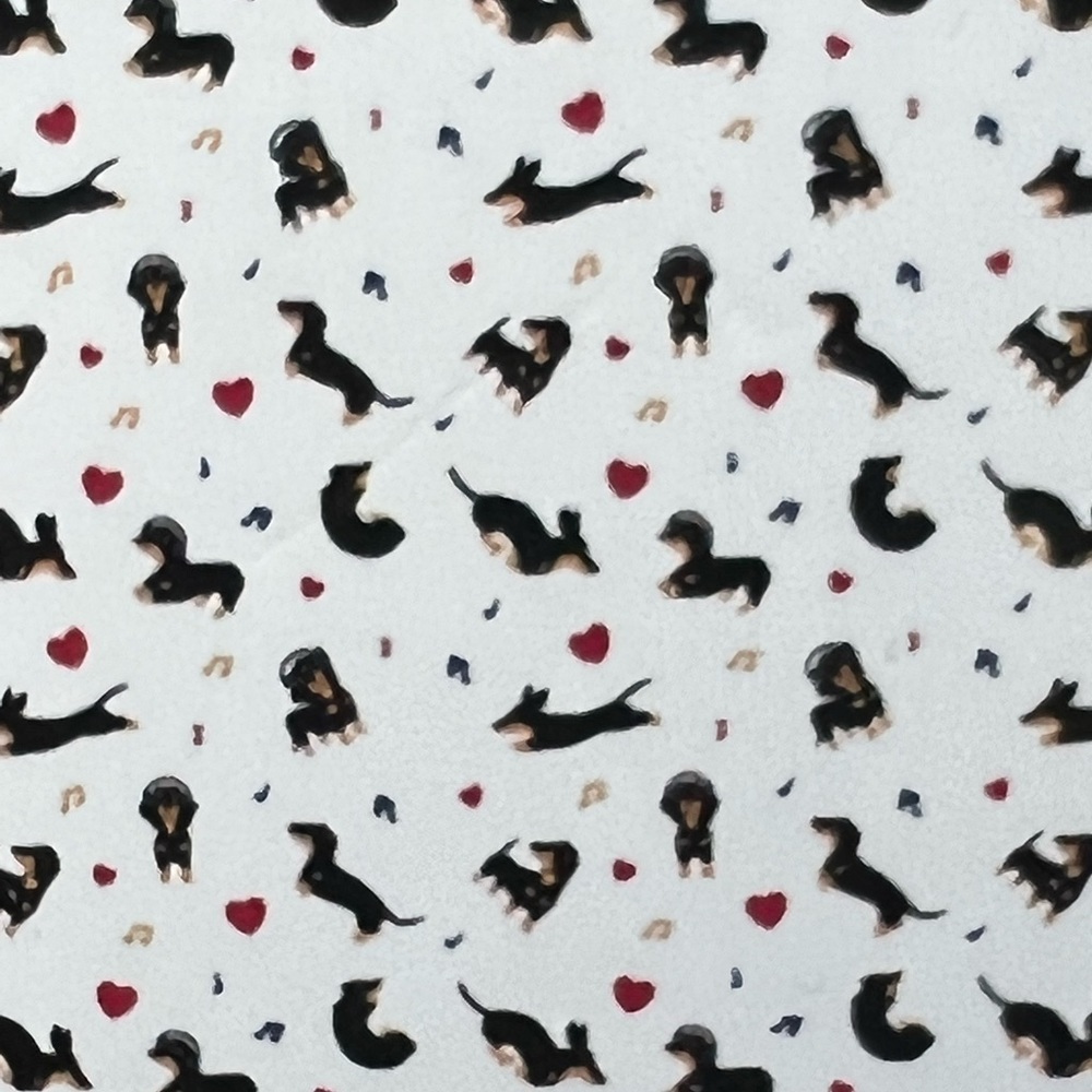 Dachshund DJ Plush Throw Blanket - Picture 7 of 7